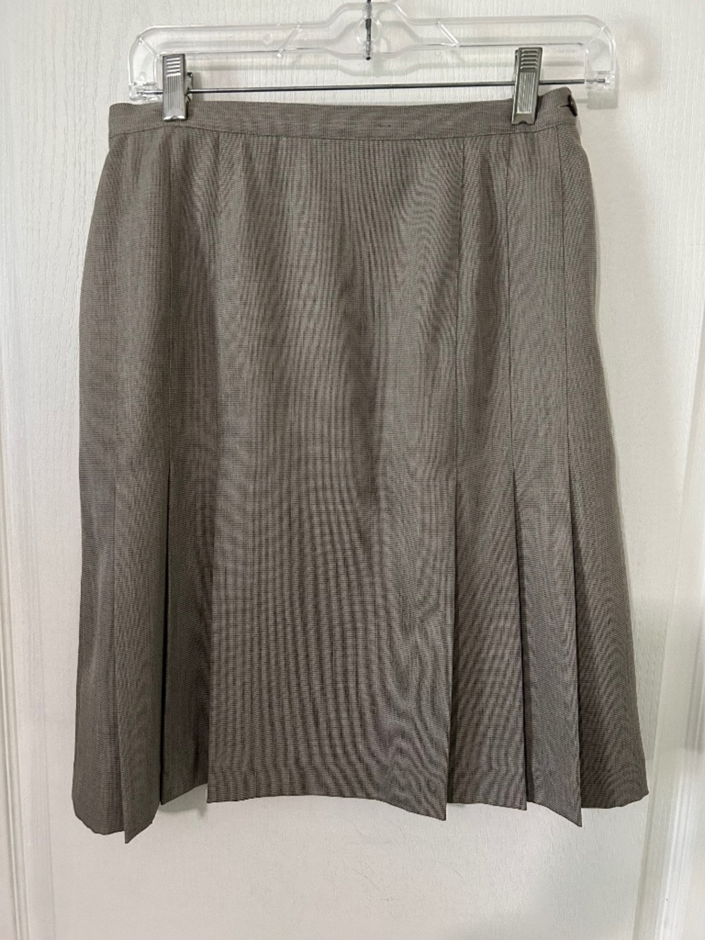 Vintage Skirt Norton McNaughton Box Pleat Academia Fall Preppy